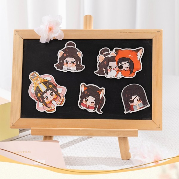 Minidoll Tian Guan Ci Fu Hua Cheng Xie Lian Cute Magnetic Fridge Sticker